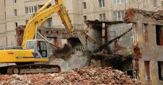 Демонтаж фасада в Егорьевске: цены за м2 от 367 рублей | Сварной-Грь
